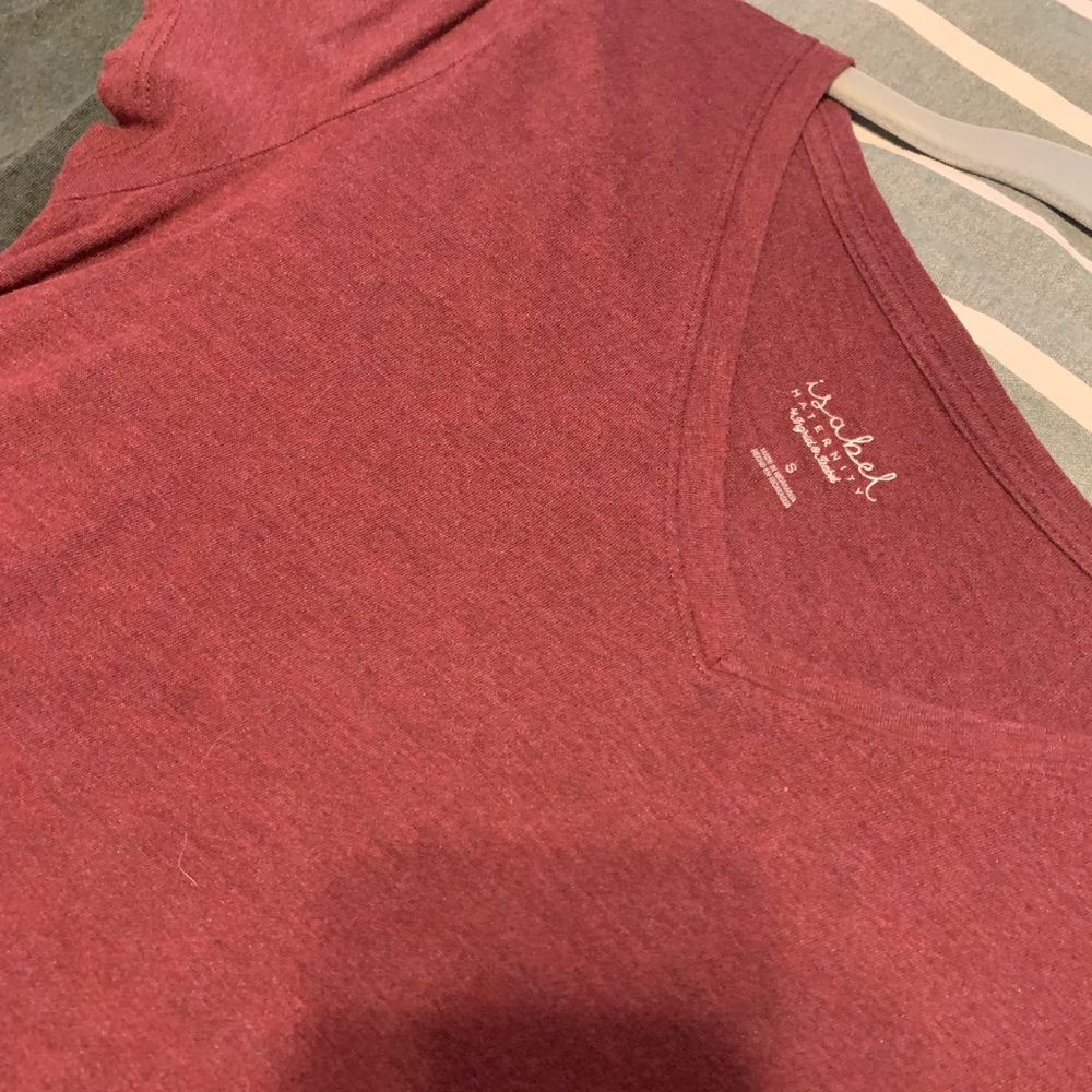 Two maternity tees